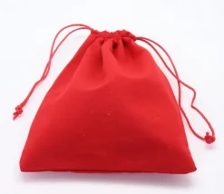 Tout Pour le Jeu 6 sacs colorés en coton 20 x 15 cm taille M