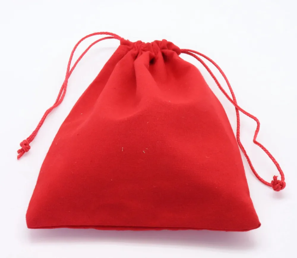Tout Pour le Jeu 6 sacs colorés en coton 20 x 15 cm taille M