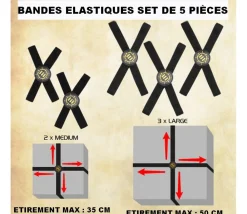Tout Pour le Jeu 5 Sangles pour vos boites de jeux - ENHANCE