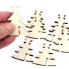 Tout Pour le Jeu 10 sapins en bois 5 cm avec encoche (marqueurs de verre)