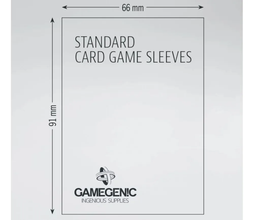 Tout Pour le Jeu 50 sleeves 66 x 91 mm pour cartes 64 x 89 mm standard pochette protège cartes transparentes