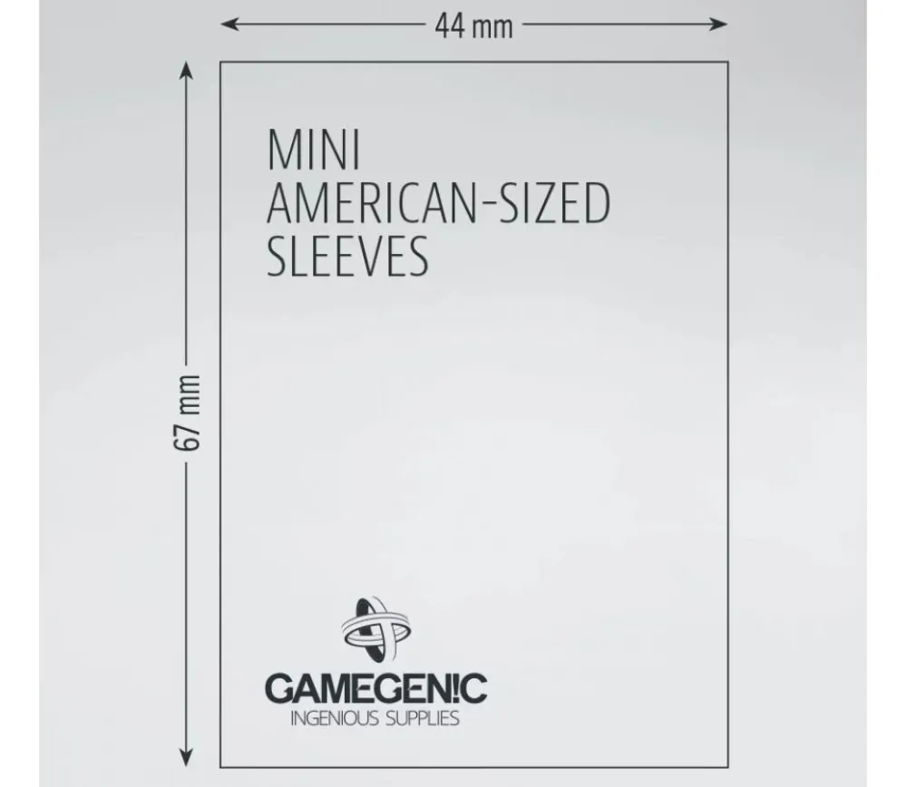 Tout Pour le Jeu 50 sleeves pour cartes 42 x 65 mm mini américain pochette sleeves