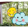Tout Pour le Jeu 36 Stickers fenêtre météo repositionnables