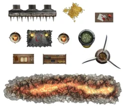 Tout Pour le Jeu 100 Stickers repositionnables décorations plateaux de jeux Battle Mat