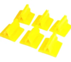 Tout Pour le Jeu 6 Supports de pions multicolores avec clips - socles