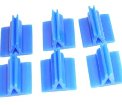 Tout Pour le Jeu 6 Supports de pions multicolores avec clips - socles