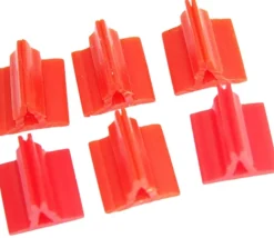Tout Pour le Jeu 6 Supports de pions multicolores avec clips - socles