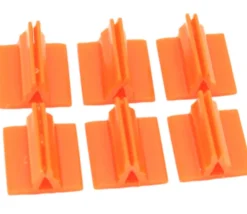 Tout Pour le Jeu 6 Supports de pions multicolores avec clips - socles
