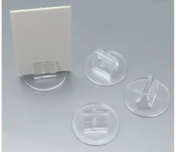 Tout Pour le Jeu 10 supports transparents socle pour pions ou cartes de jeu (nouveau modèle)