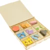 Tout Pour le Jeu 45 Symboles grammaire bois Montessori avec boîte