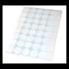 Tout Pour le Jeu 40 étiquettes 24 mm rondes autocollantes blanches pastille