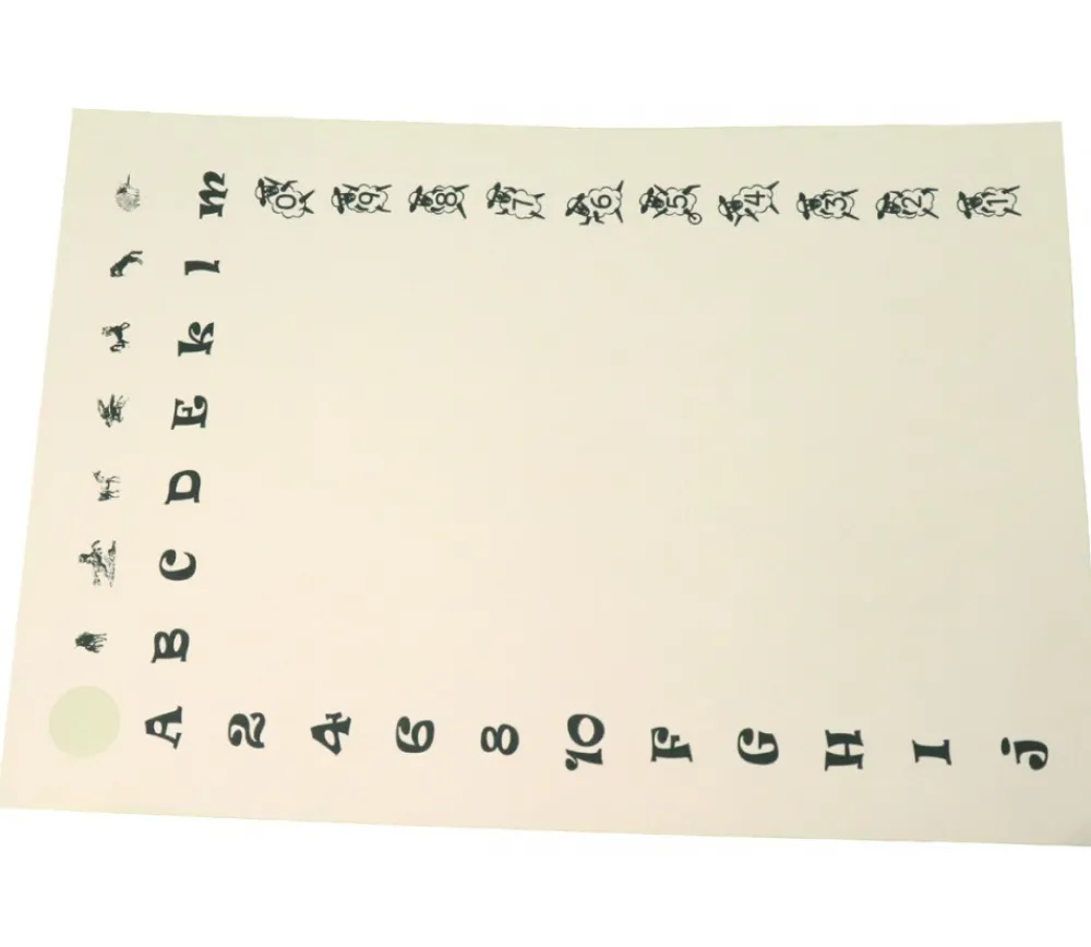 Tout Pour le Jeu 96 étiquettes 20 mm rondes autocollantes blanches pastille