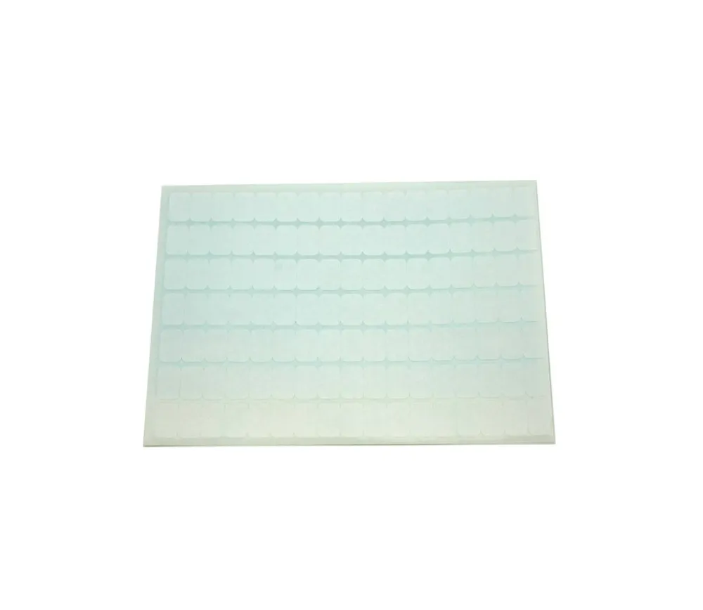 Tout Pour le Jeu 112 étiquettes 12 x 18.3 mm autocollantes blanches rectangulaires coins arrondis