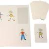 Tout Pour le Jeu 10 étiquettes autocollantes 85x54 mm rectangles coins arrondis pour cartes à jouer