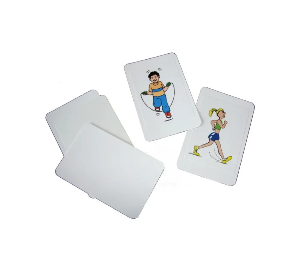 Tout Pour le Jeu 10 étiquettes autocollantes 99.1x57 mm rectangles pour cartes à jouer