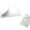 Tout Pour le Jeu 21 étiquettes autocollantes 63.5x 38.1 mm rectangles pour mini cartes à jouer