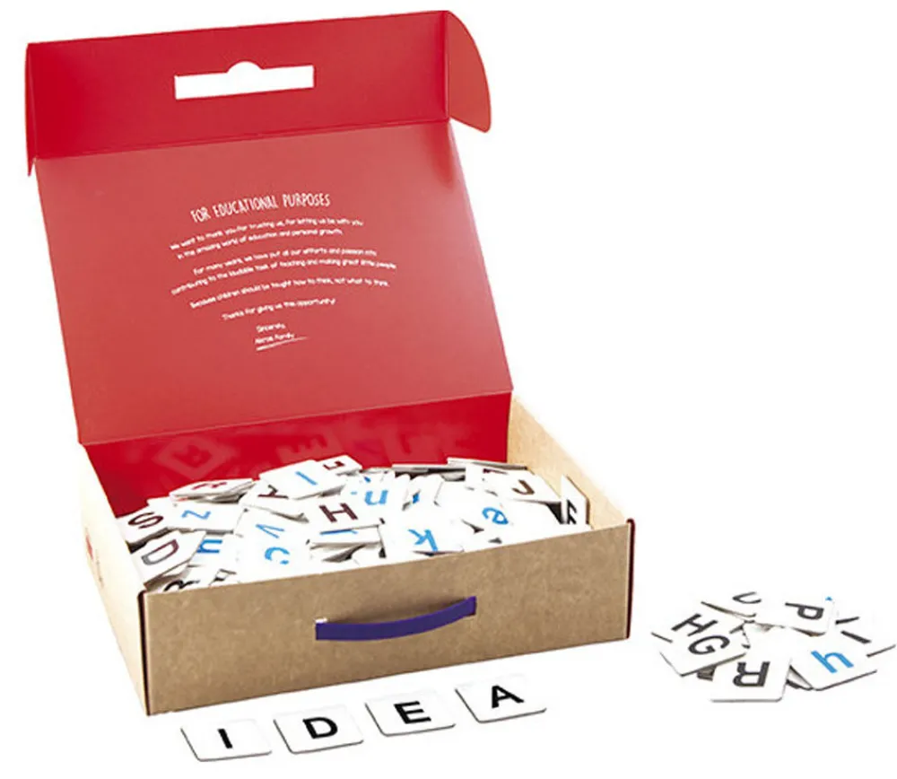 Tout Pour le Jeu 216 tuiles Lettres alphabet pour jeux et activités éducatives