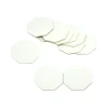 Tout Pour le Jeu 15 Tuiles octogones 50 mm blancs neutres à personnaliser