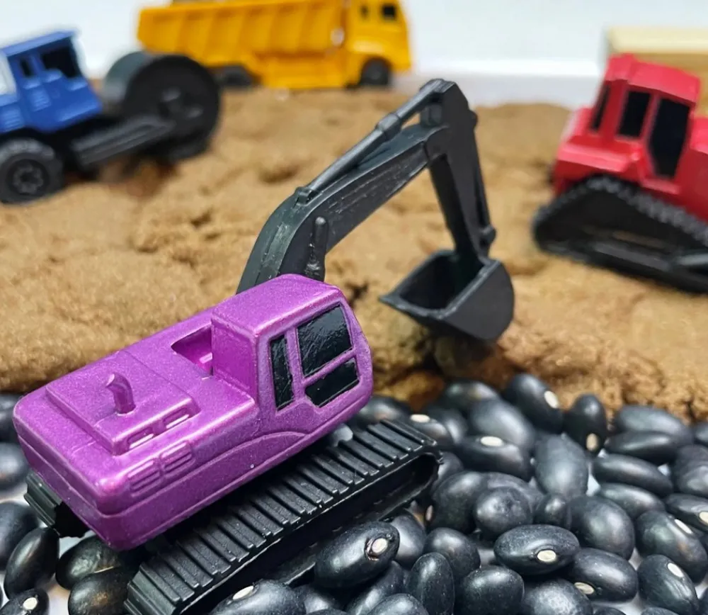 Tout Pour le Jeu 6 véhicules figurines de jeux "sur le chantier"