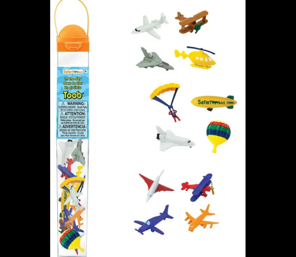 Tout Pour le Jeu 12 véhicules figurines de jeux "dans le ciel"