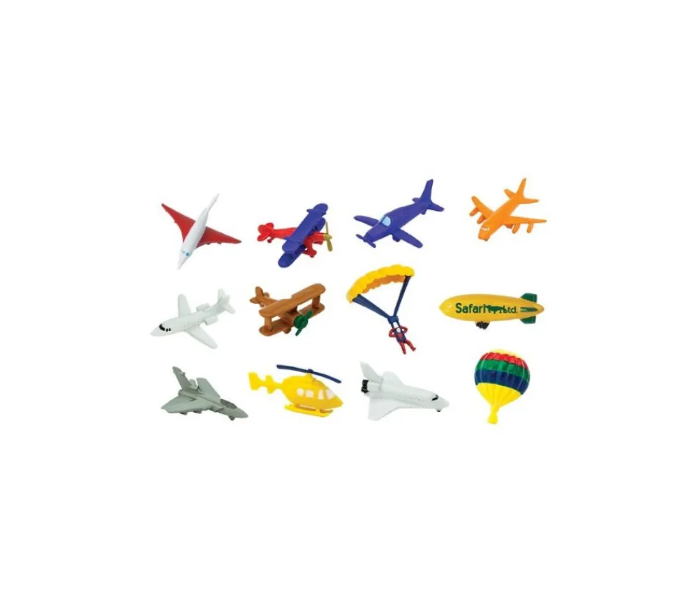 Tout Pour le Jeu 12 véhicules figurines de jeux "dans le ciel"