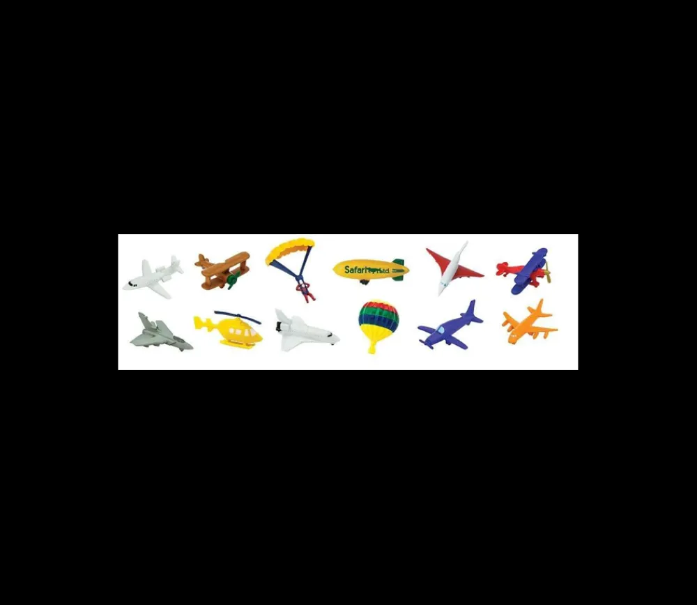 Tout Pour le Jeu 12 véhicules figurines de jeux "dans le ciel"