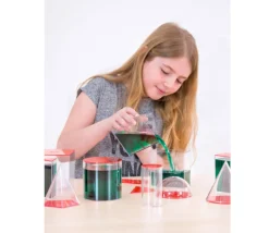 Tout Pour le Jeu 17 volumes géométriques plastique translucide 5.6 cm - Solides à remplir