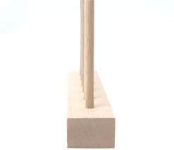 Tout Pour le Jeu Abaque de tri bois - Socle 6 tiges sans jetons
