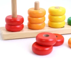 Tout Pour le Jeu Abaque tout en bois : 1 2 3 4 5 - 27 cm