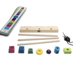 Tout Pour le Jeu Abaque ville - Tours à empiler en bois