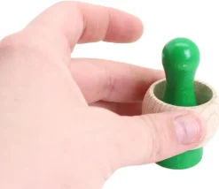 Tout Pour le Jeu Anneau bois naturel brut 4 cm
