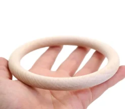 Tout Pour le Jeu Anneau en bois 11.5 cm pour jeux de lancer et d'adresse