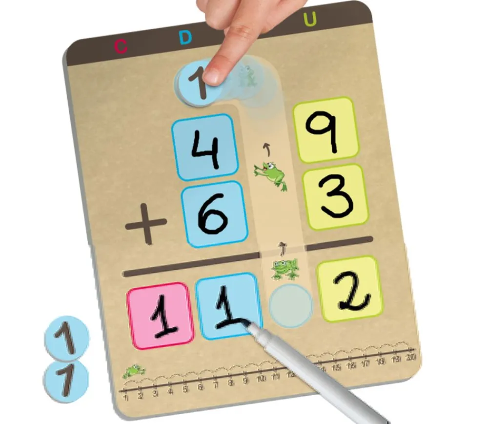 Tout Pour le Jeu Apprends à additionner et à soustraire avec retenues