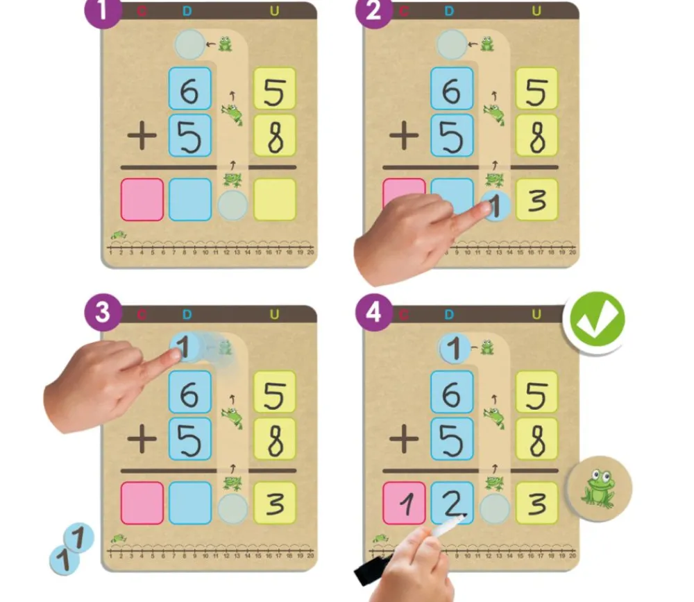 Tout Pour le Jeu Apprends à additionner et à soustraire avec retenues