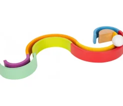 Tout Pour le Jeu Arc-en-ciel multicolore en bois grand modèle - 9 pièces
