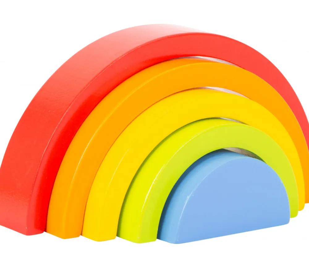 Tout Pour le Jeu Arc-en-ciel multicolore en bois - 5 pièces