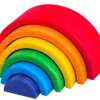 Tout Pour le Jeu Arc-en-ciel multicolore en bois - 6 pièces