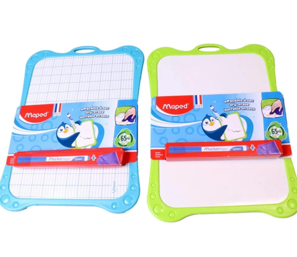 Tout Pour le Jeu Ardoise blanche effaçable avec grilles