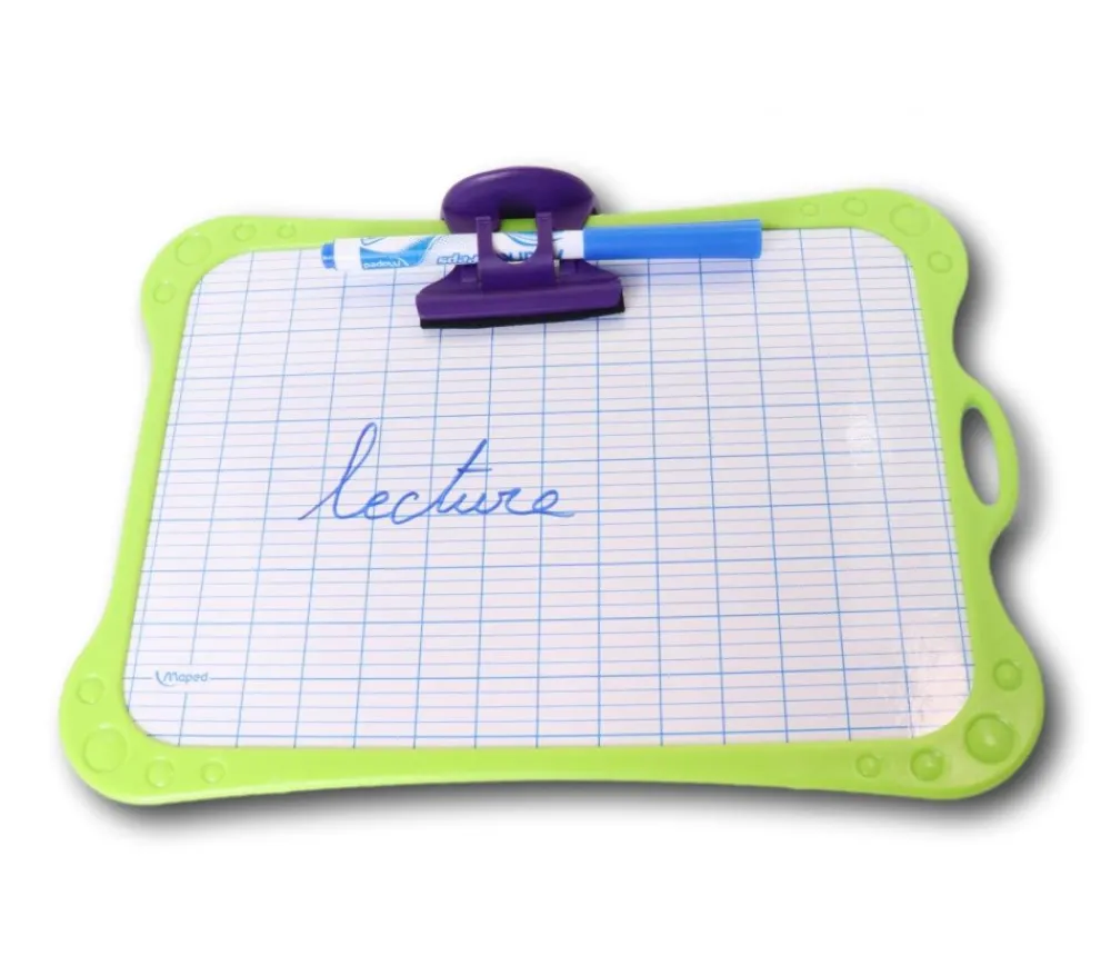 Tout Pour le Jeu Ardoise blanche effaçable avec grilles