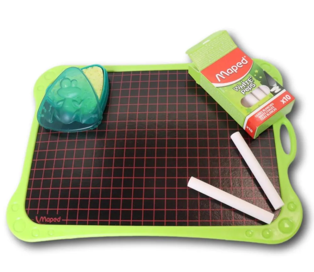 Tout Pour le Jeu Ardoise noire recto neutre et verso grille