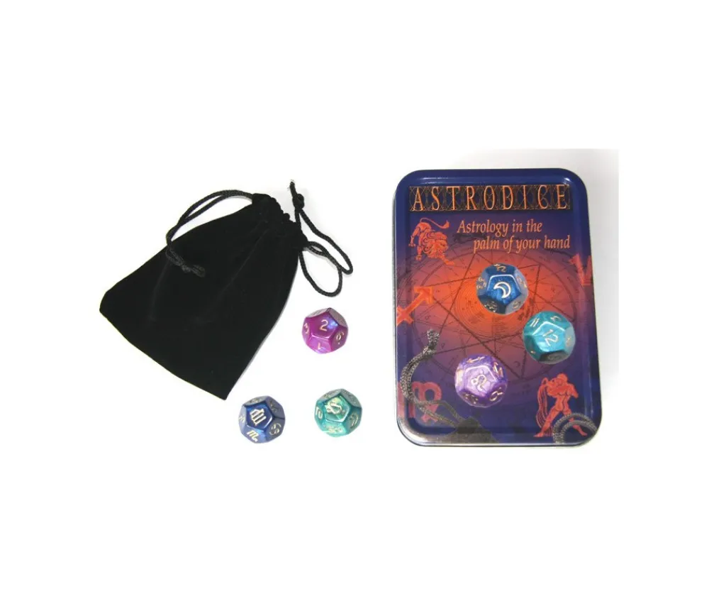 Tout Pour le Jeu Astro dice set dés astrologie