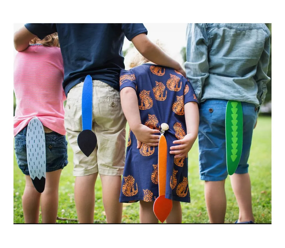 Enfant Tout Pour le Jeu Attrapez les queues - jeu de poursuite