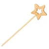 Enfant Tout Pour le Jeu Baguette magique en bois pour jeu 38 cm étoile