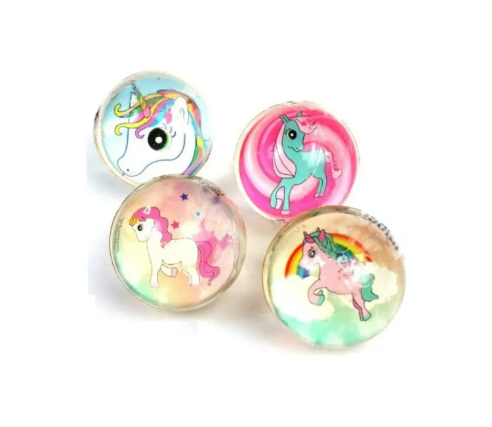 Tout Pour le Jeu Balle Super Rebond LICORNE 3 cm de diamètre à l'unité