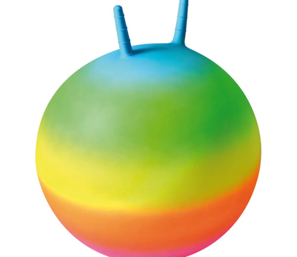 Enfant Tout Pour le Jeu Ballon sauteur 50 cm avec poignets arc-en-ciel