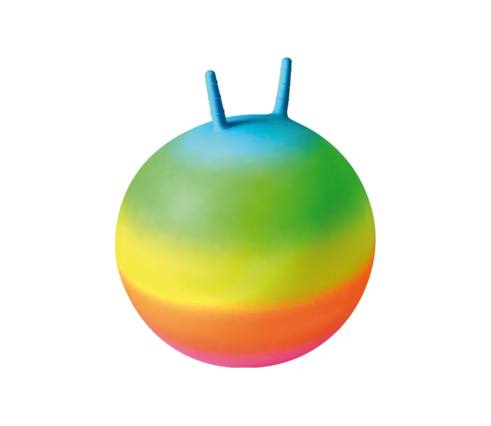 Enfant Tout Pour le Jeu Ballon sauteur 50 cm avec poignets arc-en-ciel