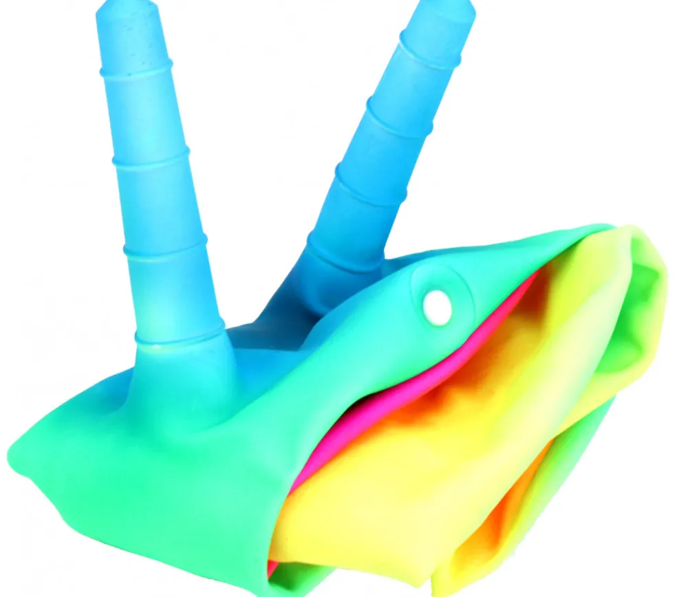 Enfant Tout Pour le Jeu Ballon sauteur 50 cm avec poignets arc-en-ciel