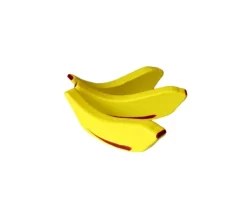 Tout Pour le Jeu Banane en bois jaune jouet vendu à l'unité