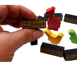 Tout Pour le Jeu Barrière rectangle en bois 33x12x10 mm pour jeu