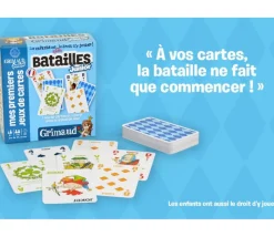 Tout Pour le Jeu Bataille Junior Jeu 54 cartes GRIMAUD enfant